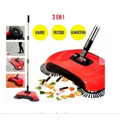 GENERICO - Barredora Escoba Giratoria Portátil