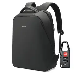 TIGERNU - Mochila Hombre 3164 Antirrobo Viaje Laptop Negro