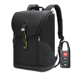 TIGERNU - Mochila Hombre 3962 Antirrobo Viaje Laptop Negro