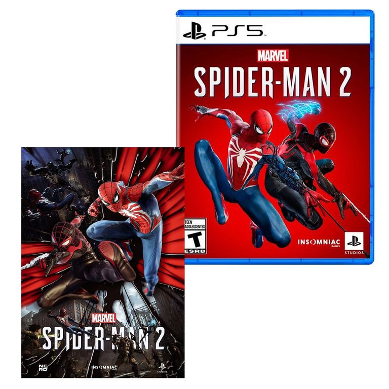 Spiderman 2 Playstation 5 + Poster