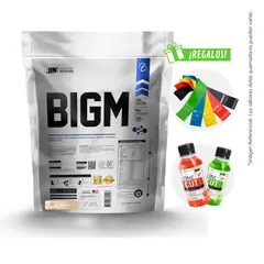UN - BIGM 5KG PROTEÍNA PARA GANAR MASA MUSCULAR VAINILLA + REGALO