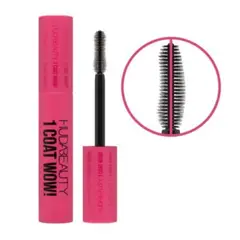 HUDA BEAUTY - Máscara de pestañas extra volúmen 1 Coat WOW! -