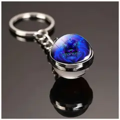 GENERICO - Llavero Esfera Signo Zodiacal - Leo - Esoterismo