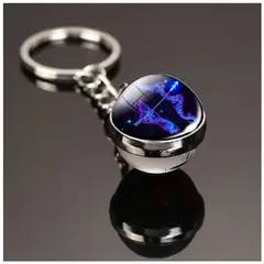 GENERICO - Llavero Esfera Signo Zodiacal - Sagitario - Esoterismo