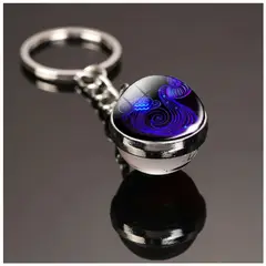 GENERICO - Llavero Esfera Signo Zodiacal - Acuario - Esoterismo