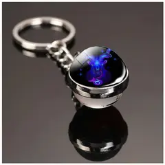 GENERICO - Llavero Esfera Signo Zodiacal - Capricornio - Esoterismo