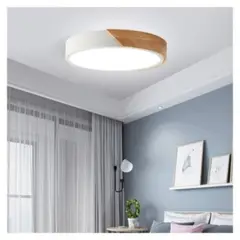 PUREPOWER - Moderna de madera de techo de led luces colgantes dormitorio lámparas