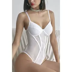 BNEDICTA - BODY HERA WHITE PARA MUJER