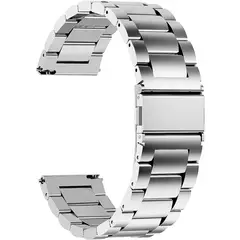GENERICO - Correas Eslabones para Smartwatch Huawei- Plata -20mm