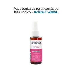 GENERICO - Agua tónica de rosas con ácido hialurónico - Aclara-T 60ml