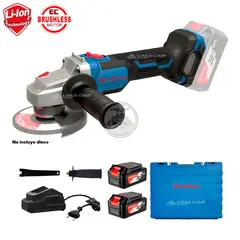 DONGCHENG - Amoladora Esmeril Angular 4Ah Maleta Profesional 20V
