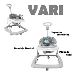 EBABY - Andador Musical Para Bebe Didactico Vari-Plomo