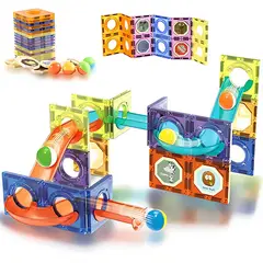 GENERICO - Juego de bloques de construcción magnéticos 66 pcs