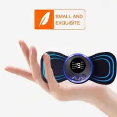 GENERICO - Masajeador Electrico de Cuello Abdomen Espalda Recargable