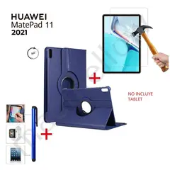 GENERICO - Funda + Mica + Lapiz para Huawei MatePad 11 2021 Case de Cuero Cover