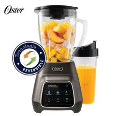OSTER - Licuadora pantalla táctil y vaso BLend-N-Go BLSTPYG1312XBG