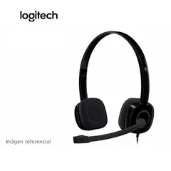 LOGITECH - Audifono h151 Stereo Negro 981-000587