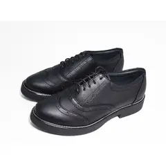 GENERICO - ZAPATOS OXFORD DE MUJER NEGRO