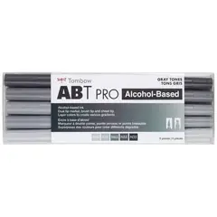 TOMBOW - ABT PRO set 5 und Tonos Gris - marcadores alcohol