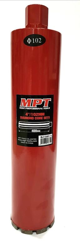 BROCA DIAMANTINA 4 PULGADAS PARA TALADRO TESTIGUERA MPT