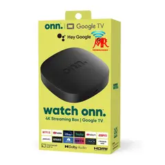 ONN - Android Tv Box WATCH 2023 4K Certificado Google Tv