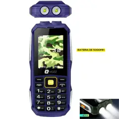 GENERICO - Celular Vozz Doble linterna potente y bateria de 5000mh