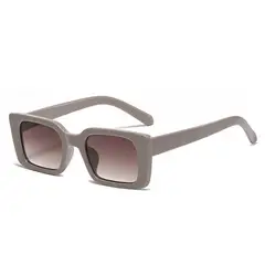 LA TIENDA 88 JOYAS Y ACCESORIOS - La Tienda 88 - Lentes de Sol Rectangular Retro Khaki - Accesorios