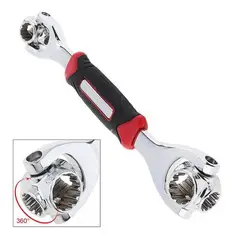 OEM - Llave Universal 48 en 1 Multifuncion con Cabezal Giratorio 360 Grados