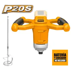 INGCO TOOLS - Mezcladora de pintura 20V Ingco
