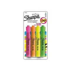 SHARPIE - Resaltador Tank Colores Surtidos x4