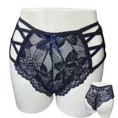 GENERICO - TRUZA DE ENCAJE CON 4 TIRAS talla M_.