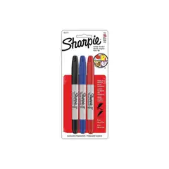 SHARPIE - Marcadores Doble Punta x3