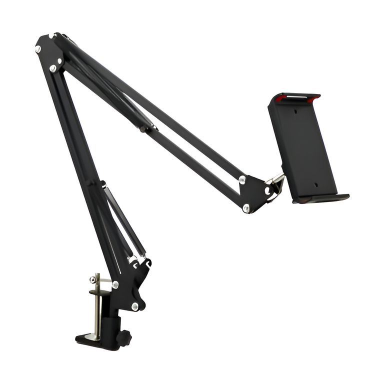 SOPORTE BRAZO REGULABLE PARA TABLET Y CELULAR