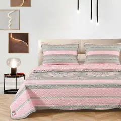 VENEZIA - CUBRECAMA + JUEGO DE SABANAS 5 Piezas 2plz - V03F