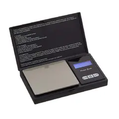 JPSYSTEMS - Balanza de bolsillo digital 500g joyeria gramos kilates 2 decimales