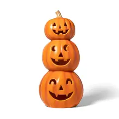 GENERICO - Calabaza Halloween 24 x 53 cm Led interior / Frank & Mortis