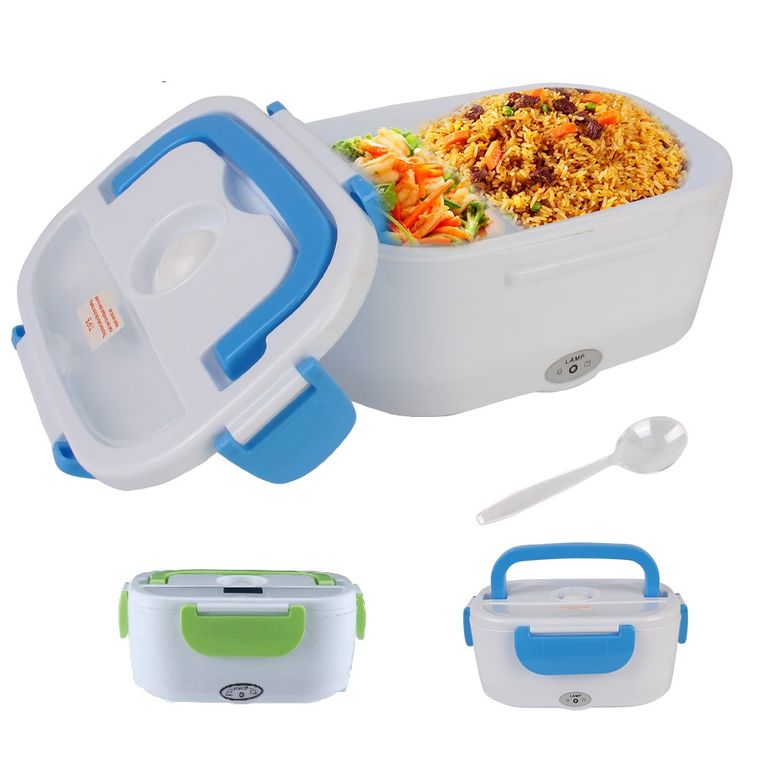 Táper Lonchera Eléctrica Portátil Lunch Box para Calentar