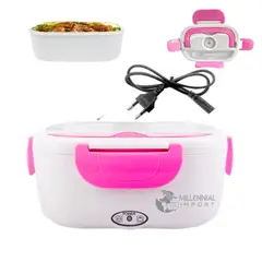 GENERICO - Lonchera Eléctrica Portátil Fiambrera Lunch Box