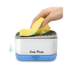 GENERICO - Dispensador Lavavajilla de Ayudin Liquido - Blanco