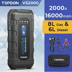 GENERICO - Arrancador de Bateria para auto camioneta Jumper Started