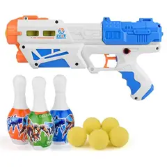 GENERICO - Pistola de agua 2 en 1 + Lanza pelotas