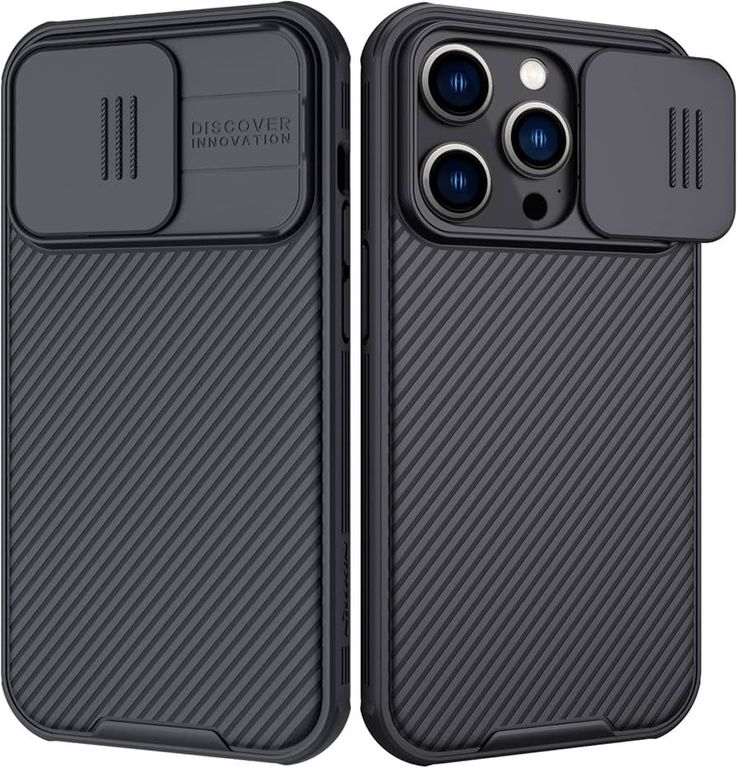 Funda CamShield Pro para iPhone 15 Pro - Negro