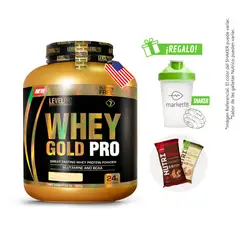 LEVEL PRO - Whey Gold Pro 6.6Lb Con Regalos