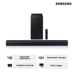 SAMSUNG - Soundbar Bluetooth 2.1 CH HW-B450