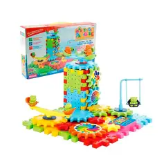 GENERICO - Bloques De Construcción Con Motor y Engranes