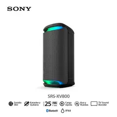 SONY - Parlante Inalámbrico Para Fiestas Mega Bass SRS-XV800