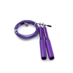 TODO FIT - Cuerda para salto de Velocidad Calidad Aluminio Morado