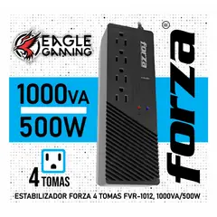 FORZA - Estabilizador 1000VA FVR-1012 500W