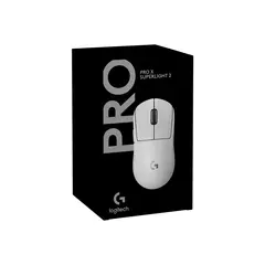 LOGITECH - Mouse Gamer G Pro X Super Light 2 Wireless Lightspeed White