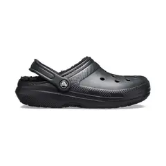 CROCS - Zuecos Classic Lined Clog Black/Black Unisex